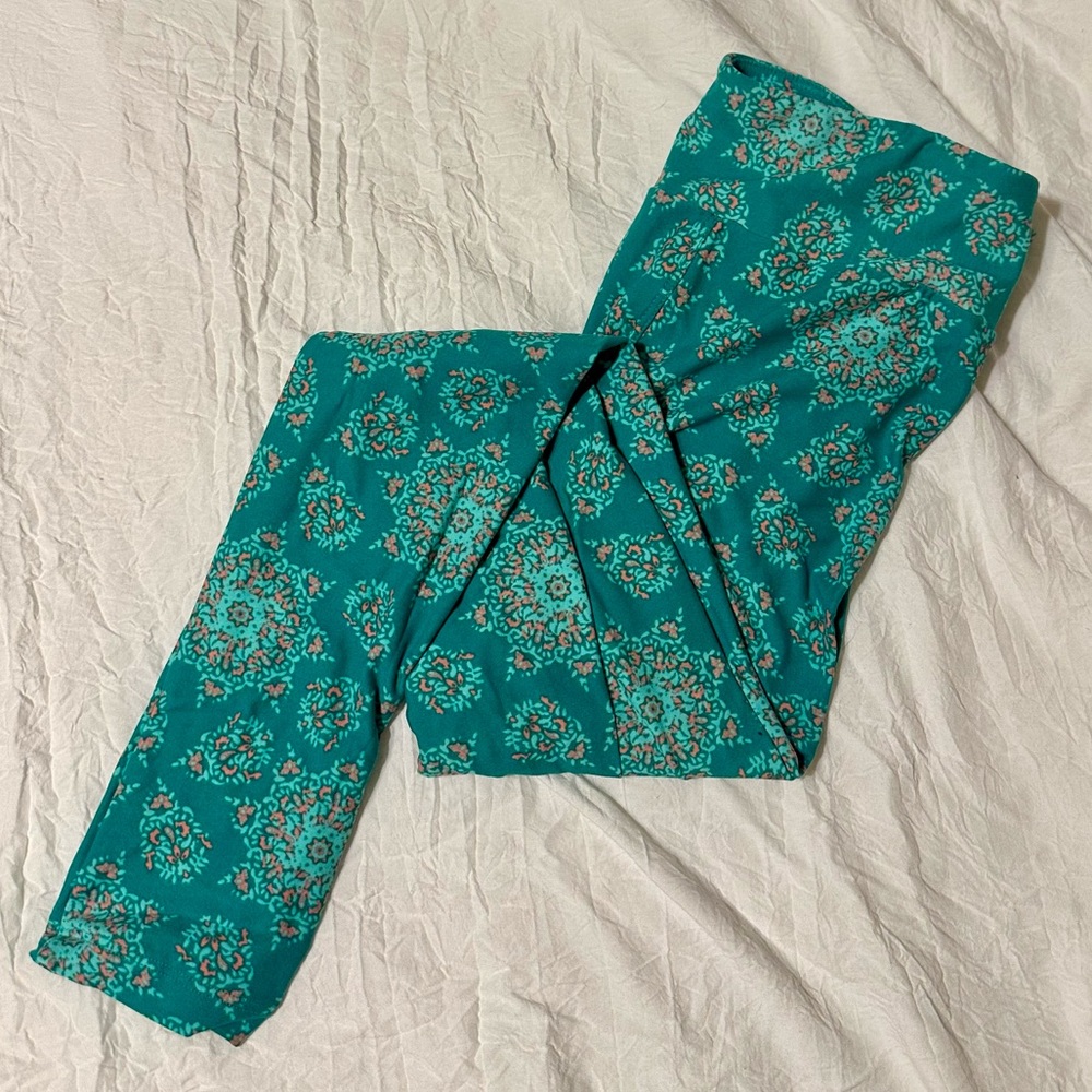 Lularoe Bright Turquoise Leggings